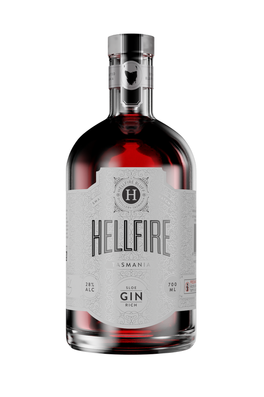 Hellfire Bluff Tasmanian Sloe Gin Bottle