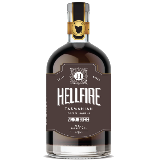 Hellfire Bluff Coffee Liqueur Bottle