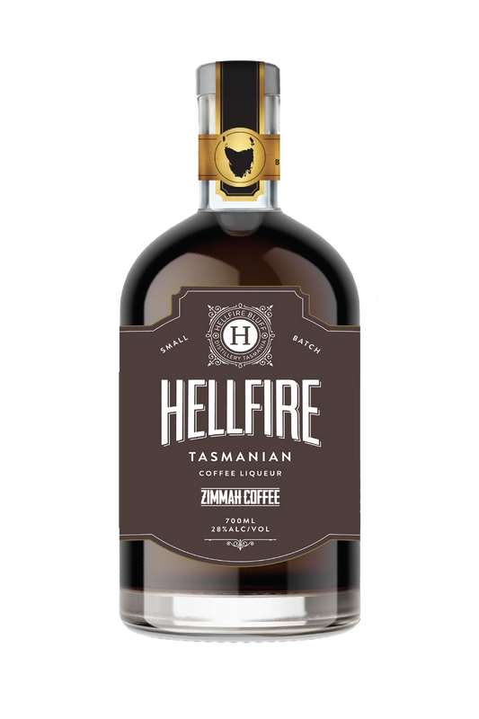 Hellfire Bluff Coffee Liqueur Bottle
