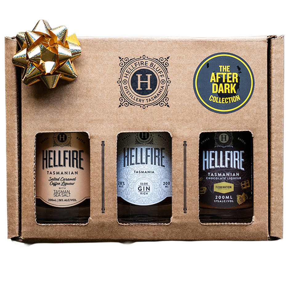 After Dark Collection Gift Pack – 3 Premium Tasmanian Liqueurs (3 x 200ml)