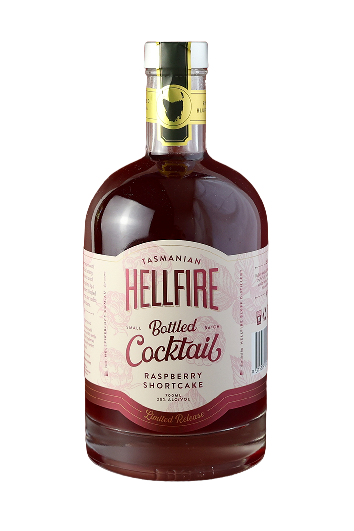 Raspberry Shortcake Bottled Cocktail