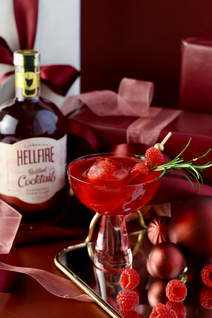 Raspberry Shortcake Bottled Cocktail